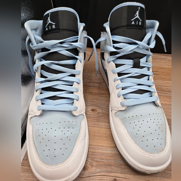 Jordan White High-Top Sneakers - Picture 2 of 5